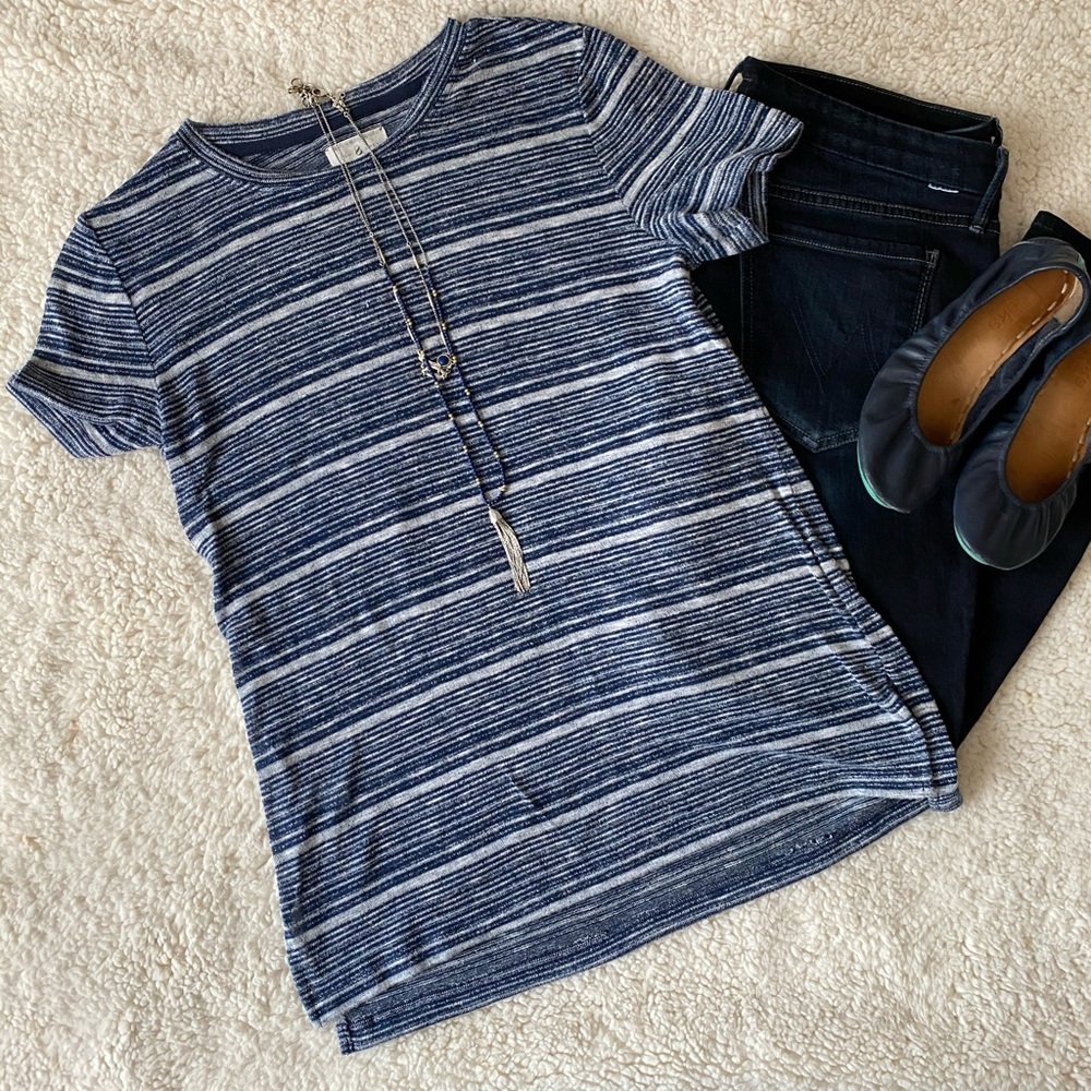 Lou & grey woven tee